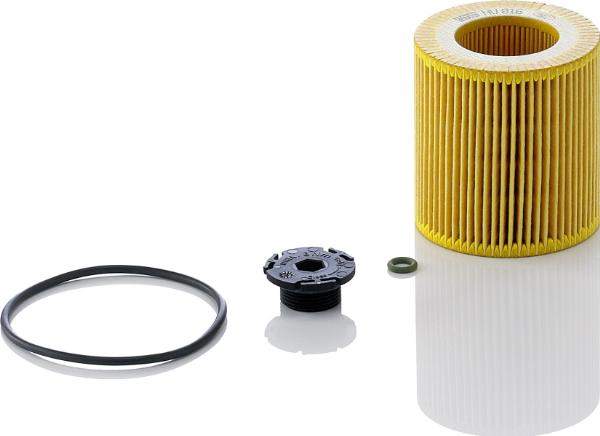Mann-Filter HU 816 z KIT - Масляний фільтр autocars.com.ua