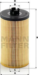 Mann-Filter HU 931/5 x - Масляный фильтр avtokuzovplus.com.ua