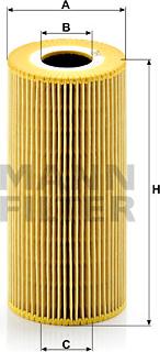 Mann-Filter HU 951 x - Масляний фільтр autocars.com.ua