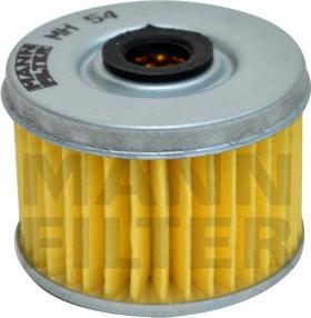 Mann-Filter MH 54 x - Масляний фільтр autocars.com.ua