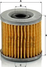 Mann-Filter MH 66 x - Масляный фильтр avtokuzovplus.com.ua