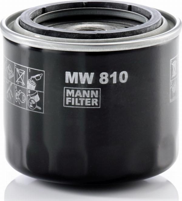 Mann-Filter MW 810 - Масляний фільтр autocars.com.ua