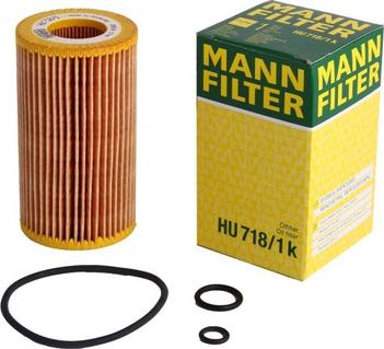 Mann-Filter P 718/1x - Паливний фільтр autocars.com.ua