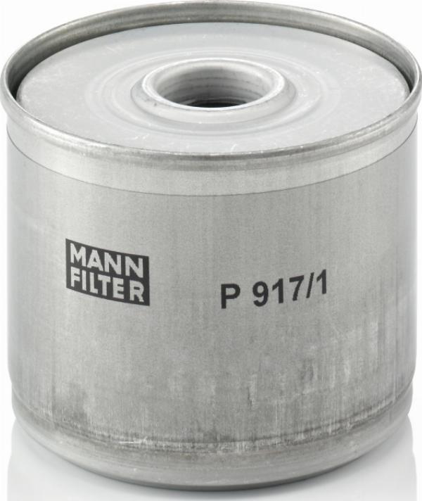 Mann-Filter P 917/1 x - Паливний фільтр autocars.com.ua