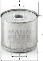 Mann-Filter P 917/1 x - Топливный фильтр autodnr.net