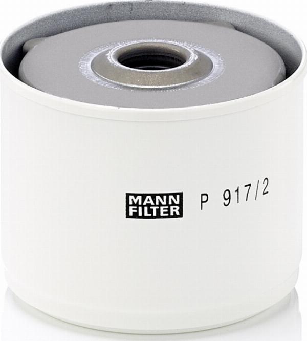 Mann-Filter P 917/2 x - Паливний фільтр autocars.com.ua