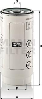 Mann-Filter PL 420/7 x - Топливный фильтр avtokuzovplus.com.ua