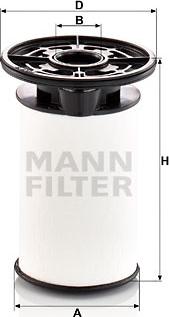 Mann-Filter PU 7014 Z - Топливный фильтр avtokuzovplus.com.ua