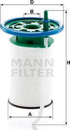 Mann-Filter PU 7015 - Топливный фильтр avtokuzovplus.com.ua