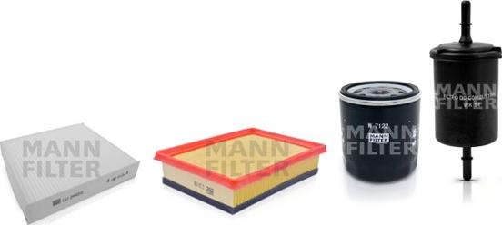 Mann-Filter SP 1060-4 - Комплект фільтра autocars.com.ua