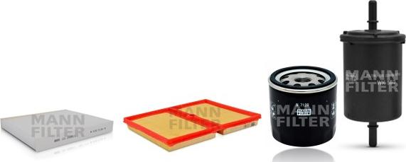 Mann-Filter SP 1 1064-4 - Комплект фільтра autocars.com.ua