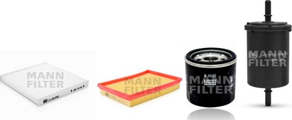 Mann-Filter SP 1 1065-4 - Комплект фільтра autocars.com.ua