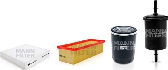 Mann-Filter SP 1 1067-4 - Комплект фільтра autocars.com.ua
