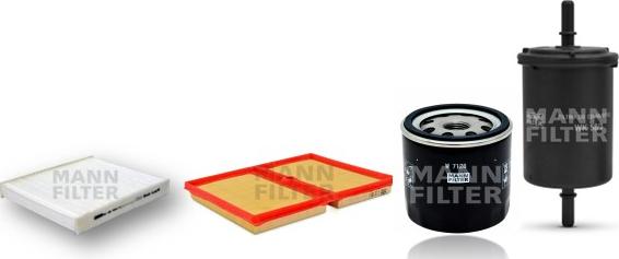 Mann-Filter SP 1 1075-4 - Комплект фільтра autocars.com.ua