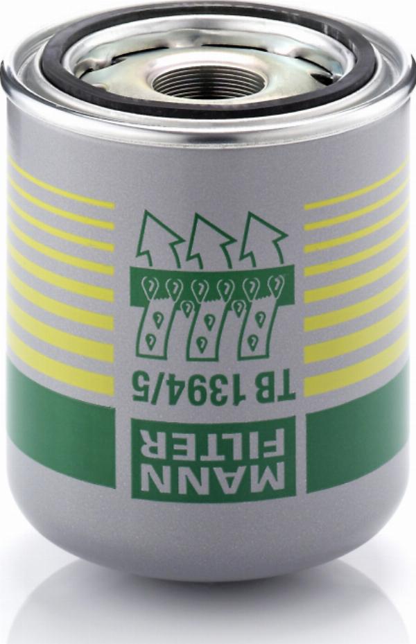 Mann-Filter TB 1394/5 x - Патрон осушувача повітря, пневматична система autocars.com.ua