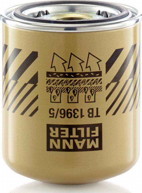 Mann-Filter TB 1396/5 x - Патрон осушувача повітря, пневматична система autocars.com.ua
