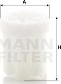Mann-Filter U 1003 (10) - Карбамідний фільтр autocars.com.ua