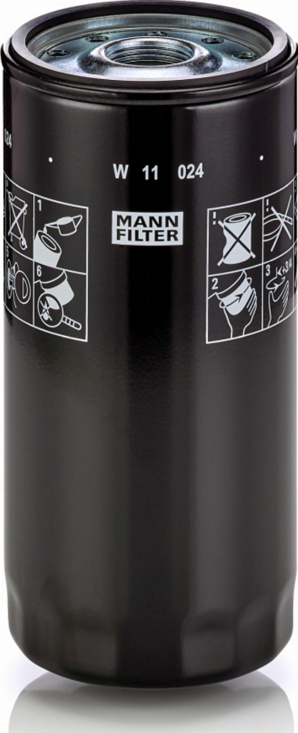 Mann-Filter W 11 024 - Масляний фільтр autocars.com.ua