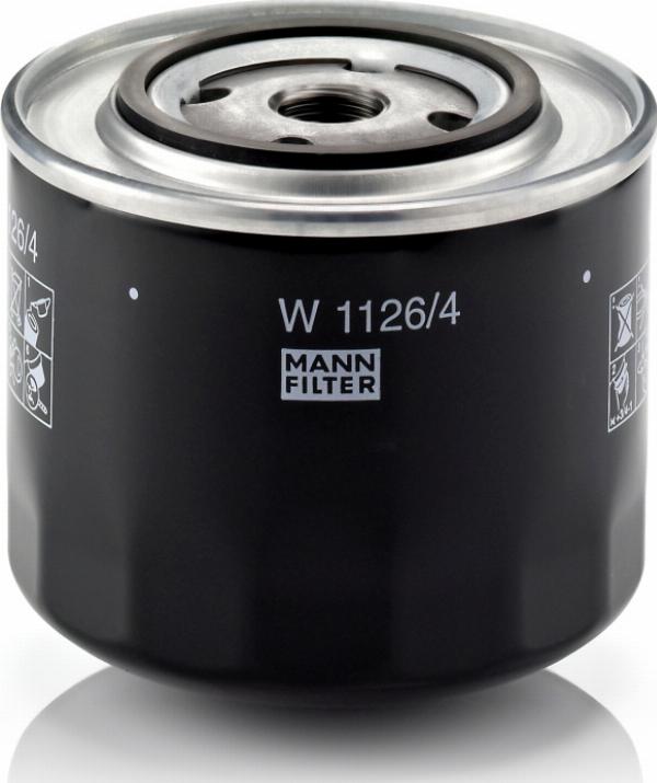 Mann-Filter W 1126 - Масляний фільтр autocars.com.ua