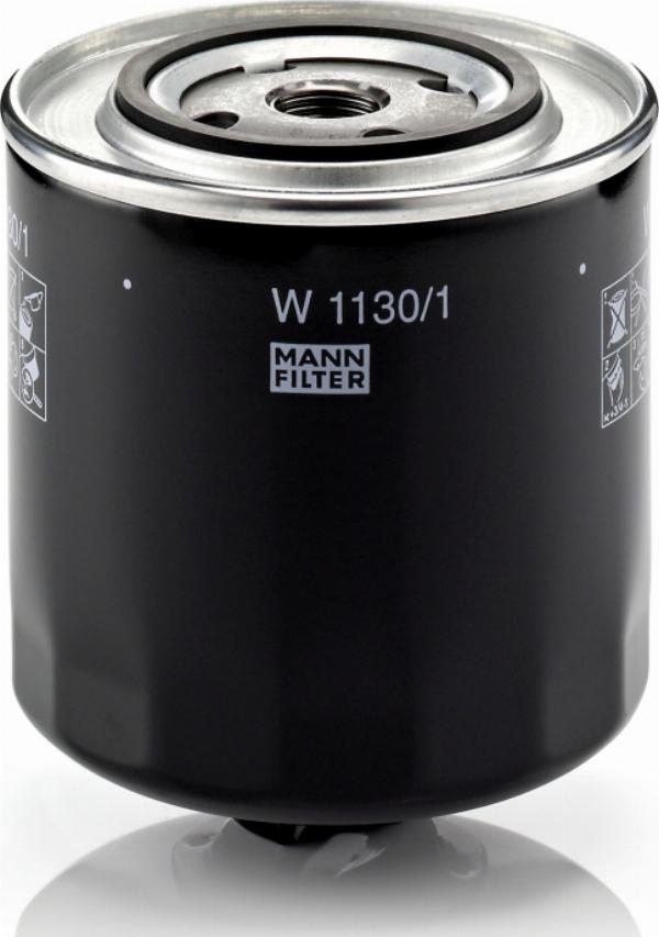 Mann-Filter W 1130/1 - Масляний фільтр autocars.com.ua