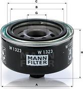 Mann-Filter W 1323 - Масляный фильтр autodnr.net