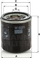 Mann-Filter W 6021 - 0 autocars.com.ua