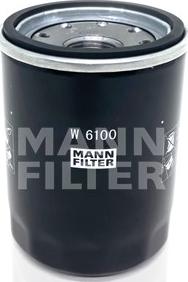 Mann-Filter W 6100 - Масляний фільтр autocars.com.ua