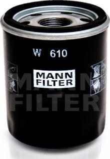 Mann-Filter W 610 - Масляний фільтр autocars.com.ua