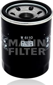 Mann-Filter W 6110 - Масляний фільтр autocars.com.ua