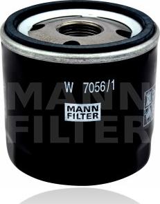 Mann-Filter W 7056/1 - Масляный фильтр autodnr.net