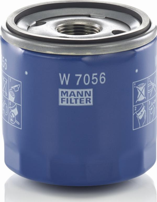 Mann-Filter W 7056 - Масляний фільтр autocars.com.ua