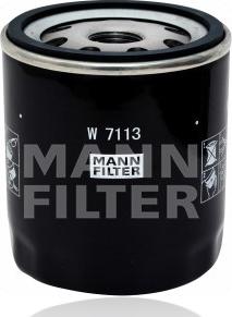 Mann-Filter W 7113 - Масляний фільтр autocars.com.ua