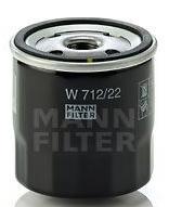 Mann-Filter W 712/22 (10) - Масляный фильтр avtokuzovplus.com.ua