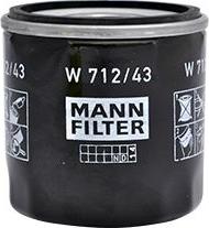 Mann-Filter W 712/43 - 0 autocars.com.ua