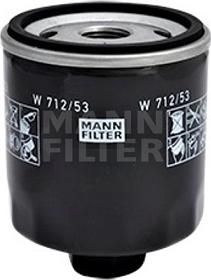 Mann-Filter W 712/53 - Масляний фільтр autocars.com.ua
