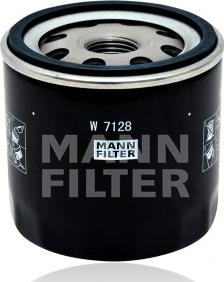 Mann-Filter W 712/8 - Масляный фильтр avtokuzovplus.com.ua
