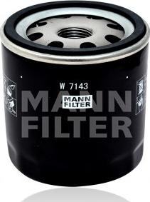 Mann-Filter W 714/3 - Масляний фільтр autocars.com.ua