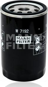 Mann-Filter W 7192 - Масляный фильтр autodnr.net