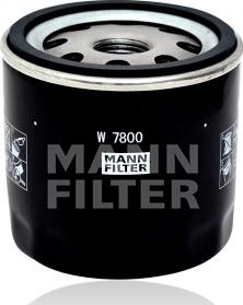 Mann-Filter W 7800 - Масляний фільтр autocars.com.ua