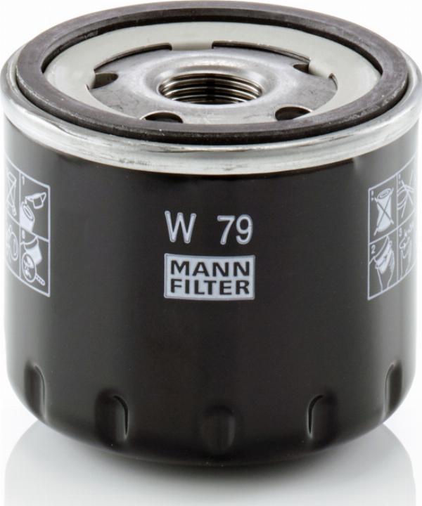 Mann-Filter W 79 - Масляний фільтр autocars.com.ua