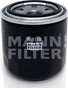 Mann-Filter W 8118 - Масляный фильтр avtokuzovplus.com.ua