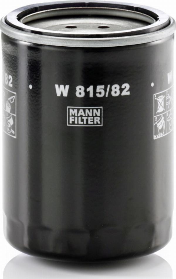 Mann-Filter W 815/82 - Масляний фільтр autocars.com.ua