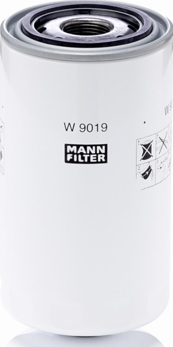 Mann-Filter W 9019 - Масляний фільтр autocars.com.ua
