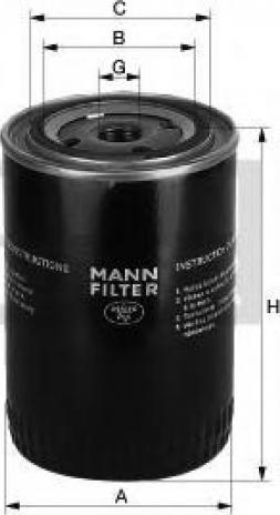 Mann-Filter W 910/3 - Масляний фільтр autocars.com.ua