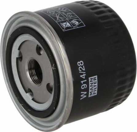 Mann-Filter W 914/28 - Масляний фільтр autocars.com.ua