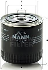 Mann-Filter W 920/17 - Масляный фильтр autodnr.net