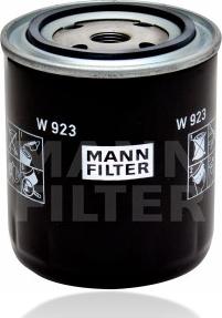 Mann-Filter W 923 - Масляний фільтр autocars.com.ua