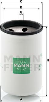 Mann-Filter W 925 - Масляный фильтр avtokuzovplus.com.ua
