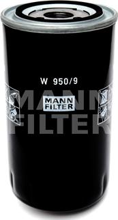 Mann-Filter W 950/9 - Масляний фільтр autocars.com.ua