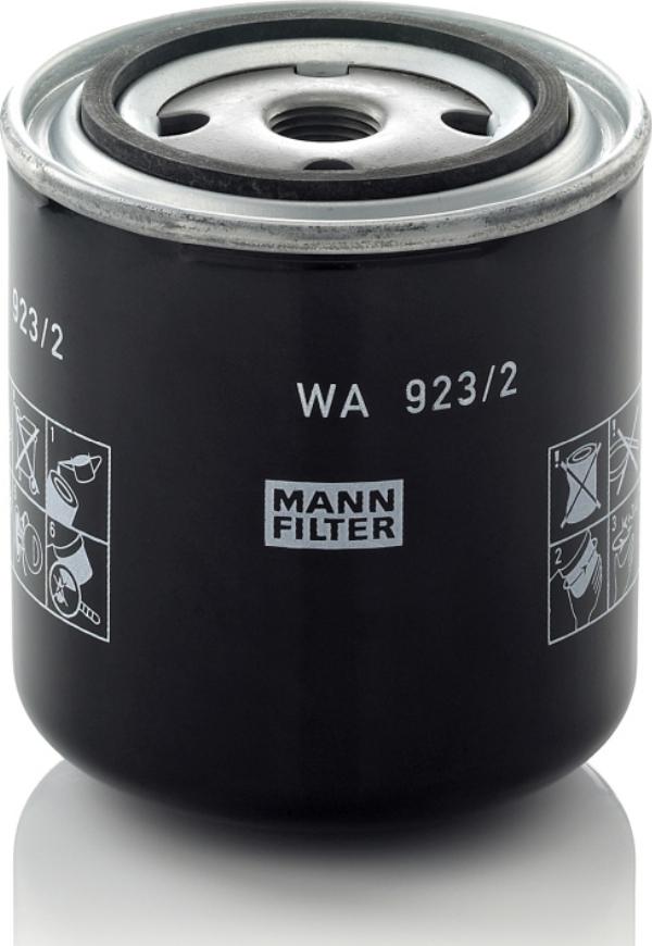 Mann-Filter WA 923/2 - Фільтр для охолоджуючої рідини autocars.com.ua